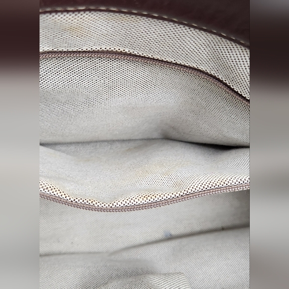 Vintage Dooney and Bourke Double Pocket Pink Monogram Logo Tote With Coin Purse - Picture 11 of 11